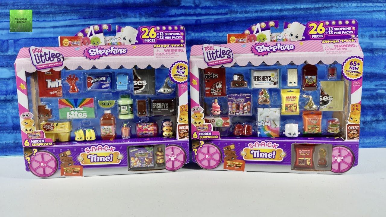 Shopkins Real Littles Snack Time Mystery Figure Pack | CollectorCorner