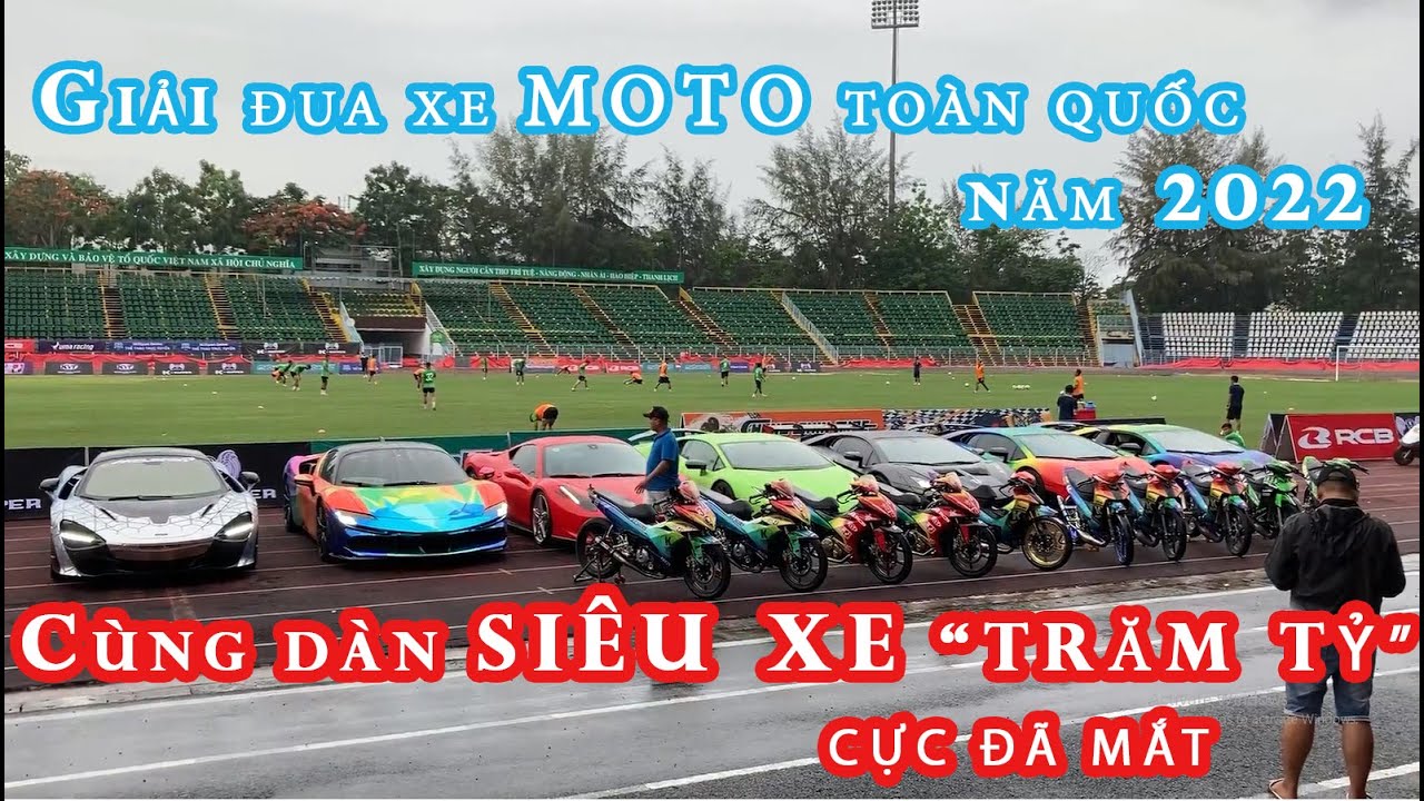 [A.N] Giải đua xe Moto 2022 cùng dàn SIÊU XE của Phan Công Khanh - Cinematic Supercar | XeCanthoAuto