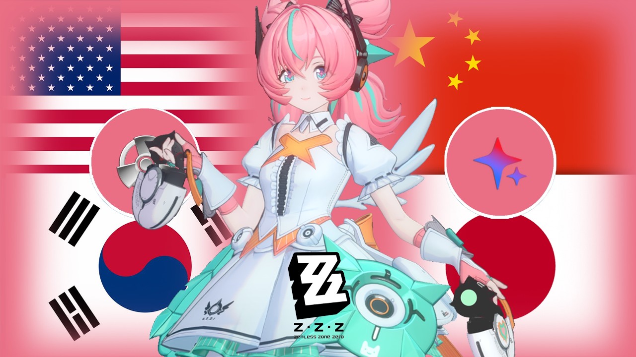 Aria Voice in 4 Different Languages (Skills & Ultimate) | Zenless Zone Zero Aria