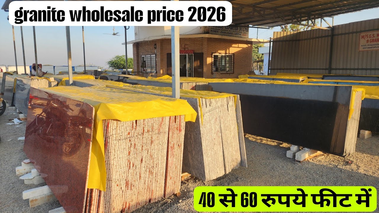 ₹40&ndash;₹60 Sqft Granite Price 2026 | Budget Granite for Flooring | Wholesale Granite Rate