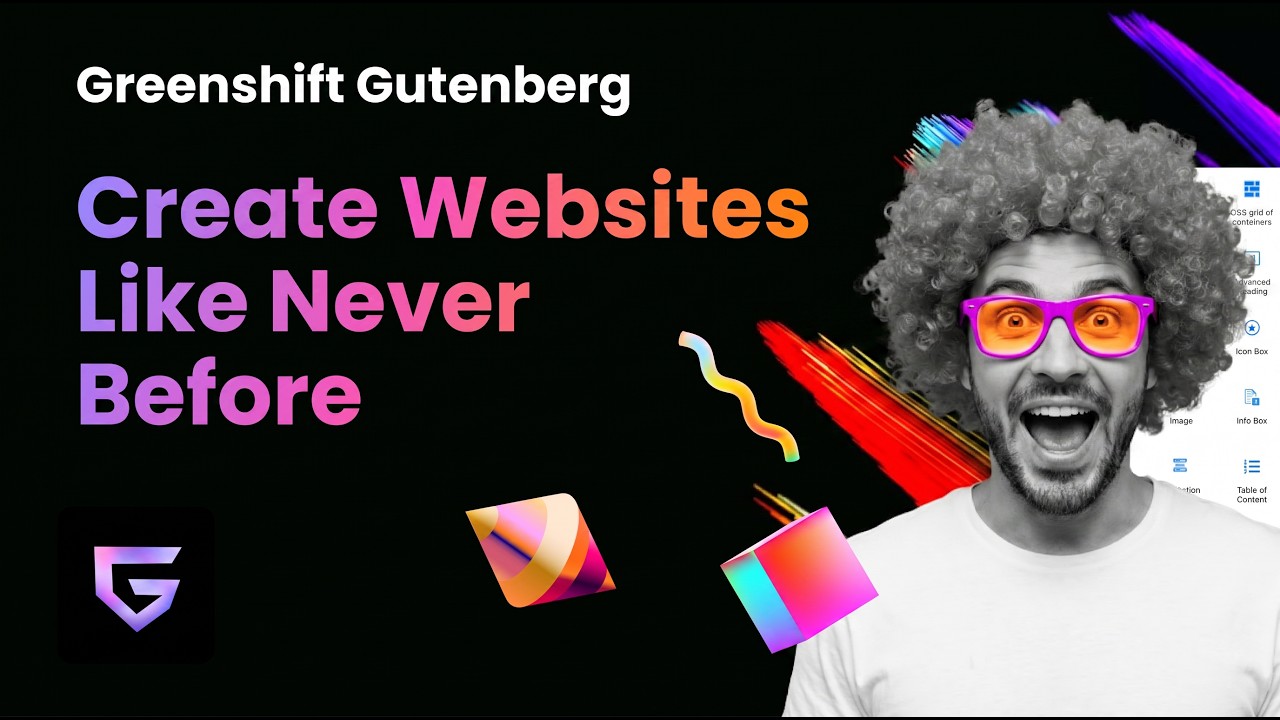 Greenshift and GreenLight - most innovative page builder for core editor of WordPress