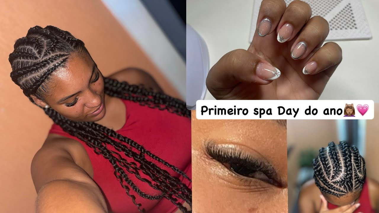 Primeiro spa Day do ano | limpeza de pele | unha | cílios | depilação 💗