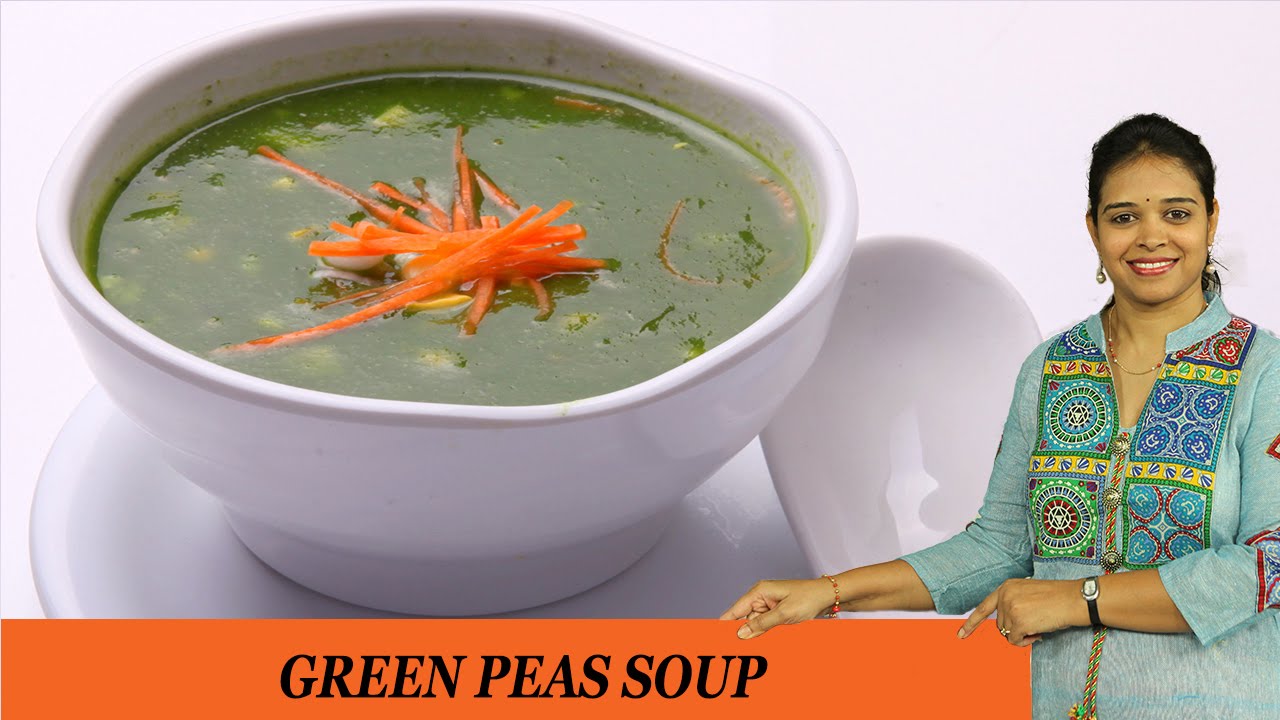 GREEN PEAS SOUP - Mrs Vahchef