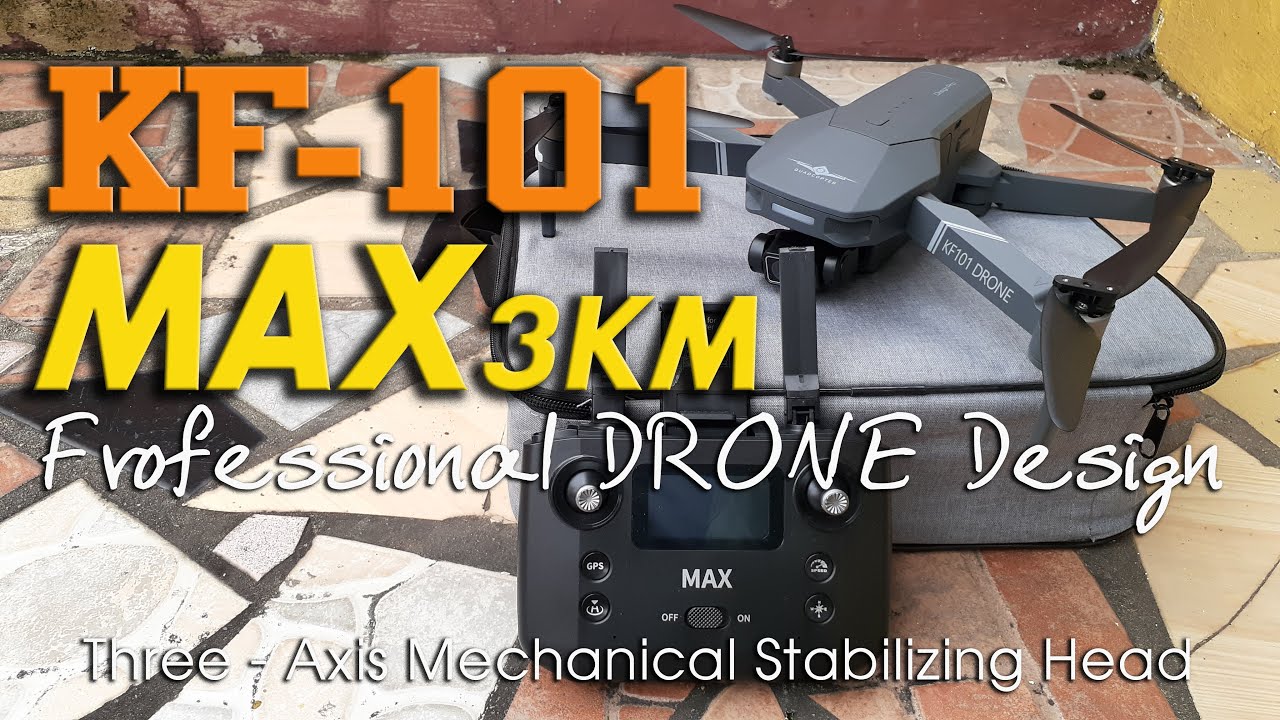 UNBOXING Drone KF - 101 MAX (Jarak tempuh hingga 3 KM)
