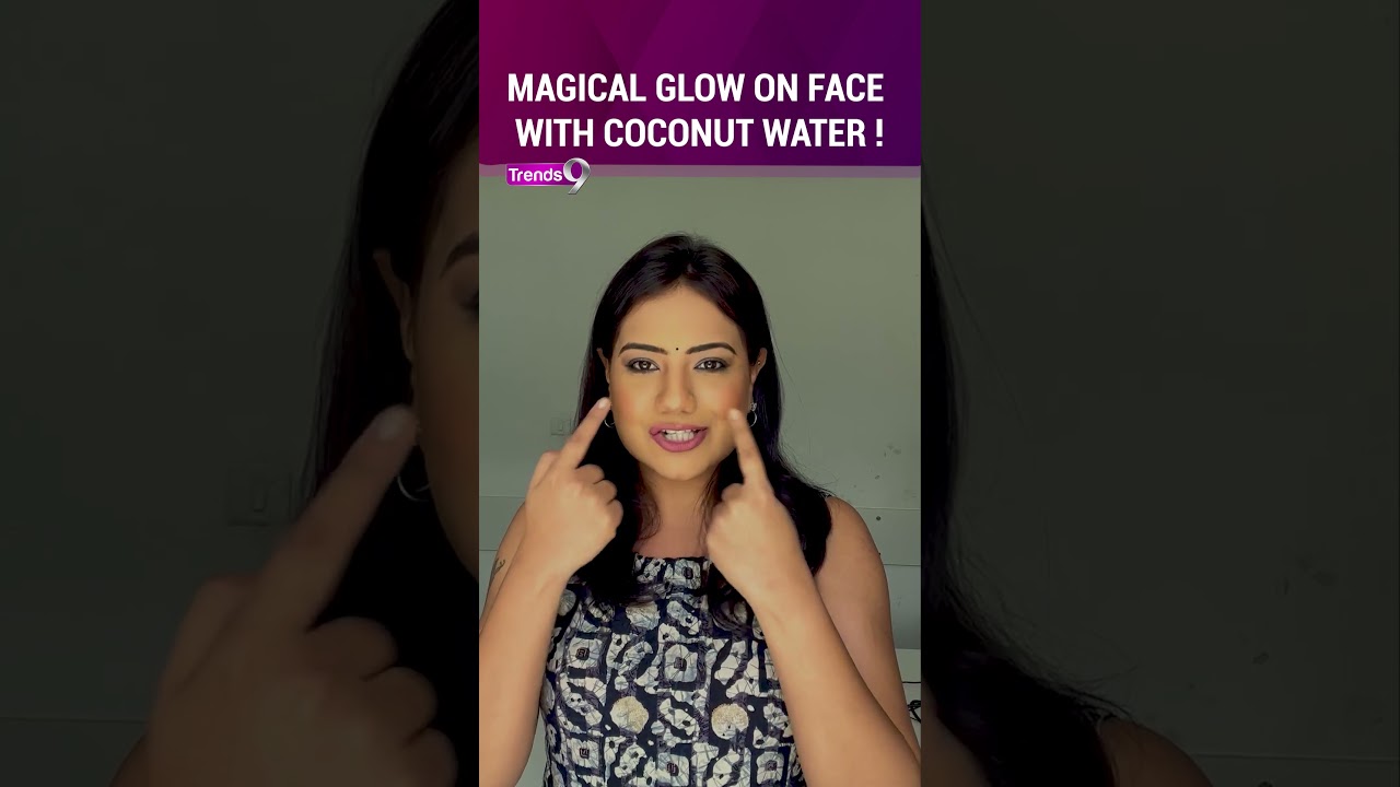 Benefits of applying coconut water on face ! Coconut water miracle #Skincare #coconutwater