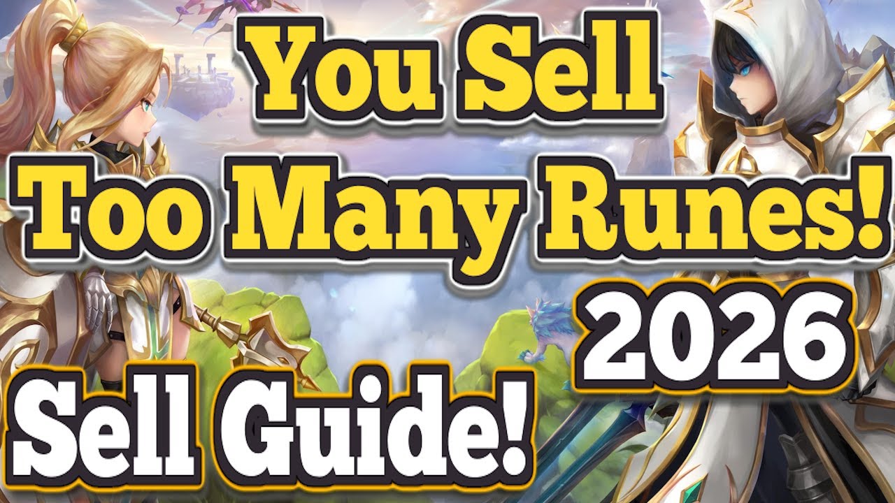 Исключение из продажи рун, которое стоит использовать в 2026 году! - Summoners War