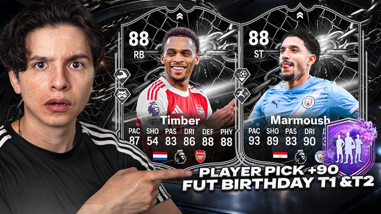 El MEJOR DIA de CONTENIDO de FB TEAM 2: PLAYER PICK 90+ FUT BIRTHDAY GOD, RVP SBC y nuevo SHOWDOWN!!