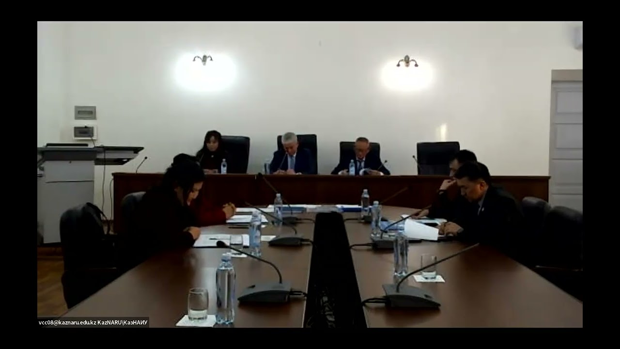 Защита диссертации Турабекова Манаса Рамазоновича