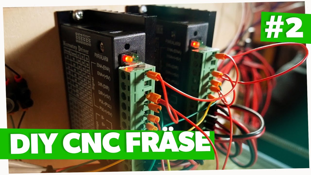 DIY CNC Fräse Teil 2 Elektronik 🔨 | Marvin & Falk