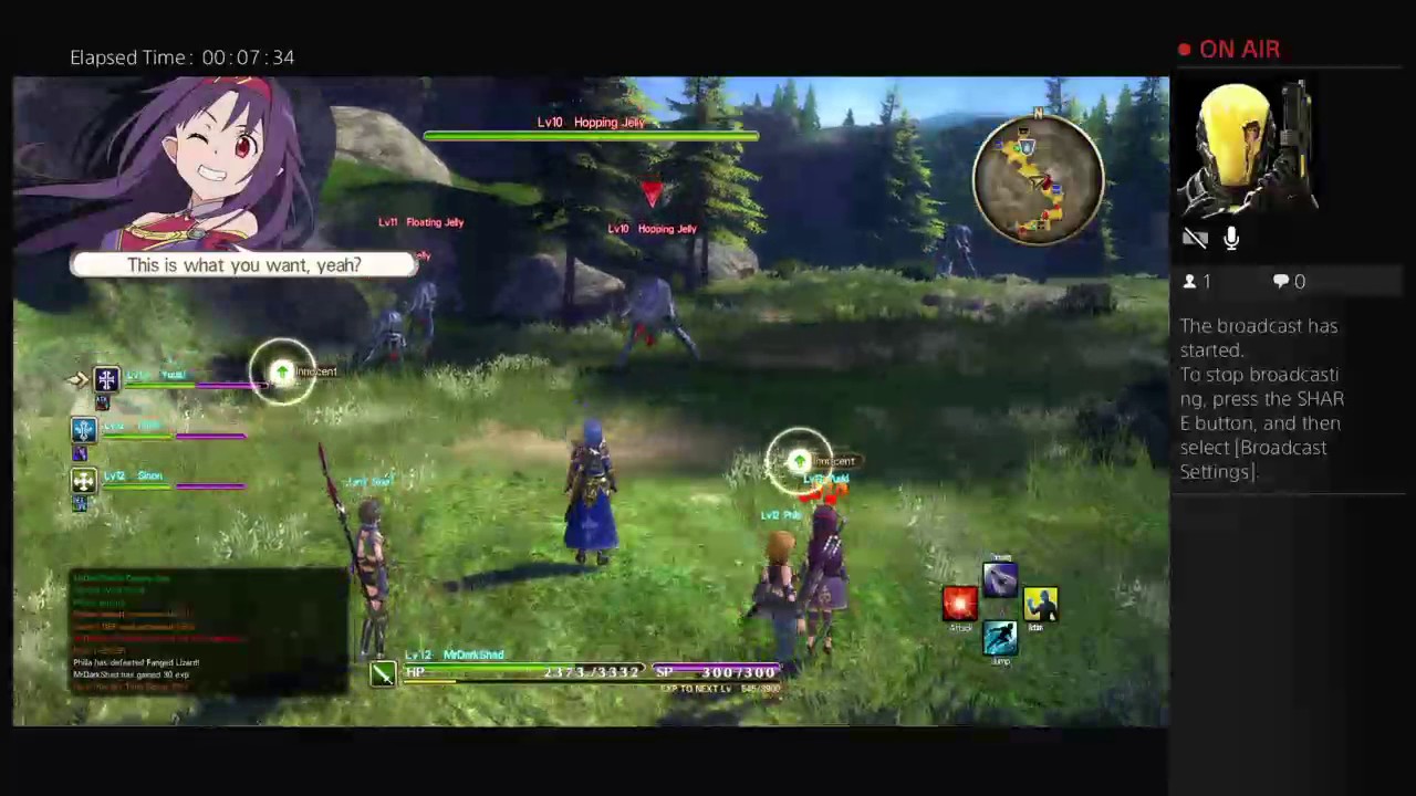 Sword Art Online Hollow Realization Playthrough (Part 1)
