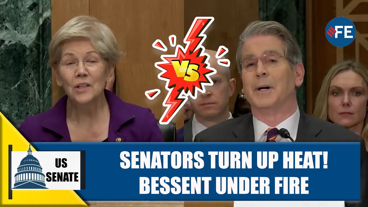 Sec  Scott Bessent Grilled by Senators in Explosive Senate Banking Committee Hearing | US Senate