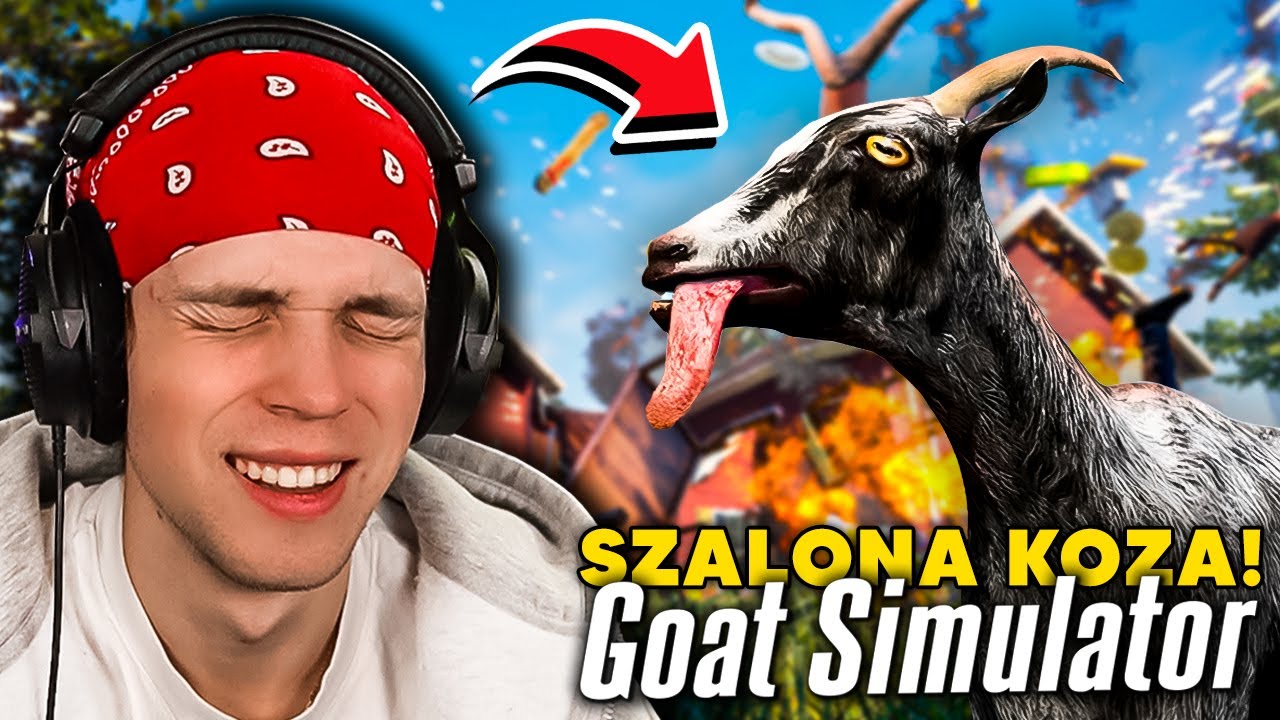 Ta KOZA ZNISZCZYŁA CAŁE MIASTO w Goat Simulator!