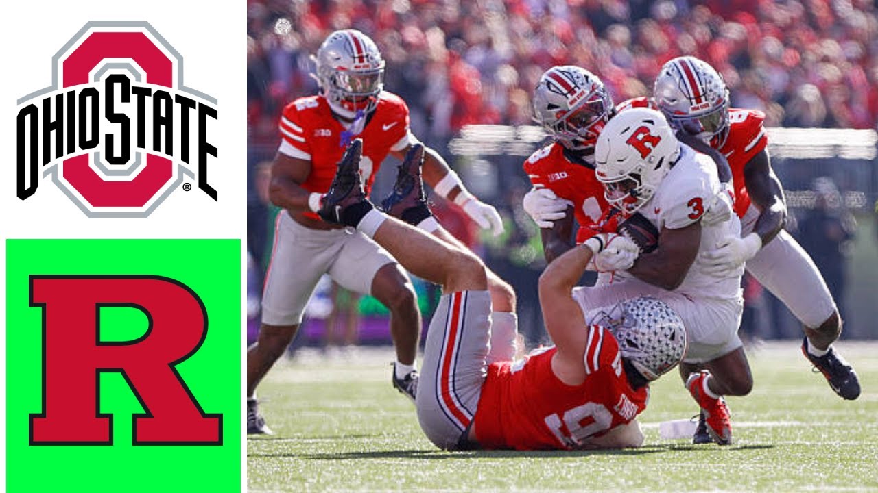 #1 Ohio State vs Rutgers Highlights | 2025 College Football Week 13