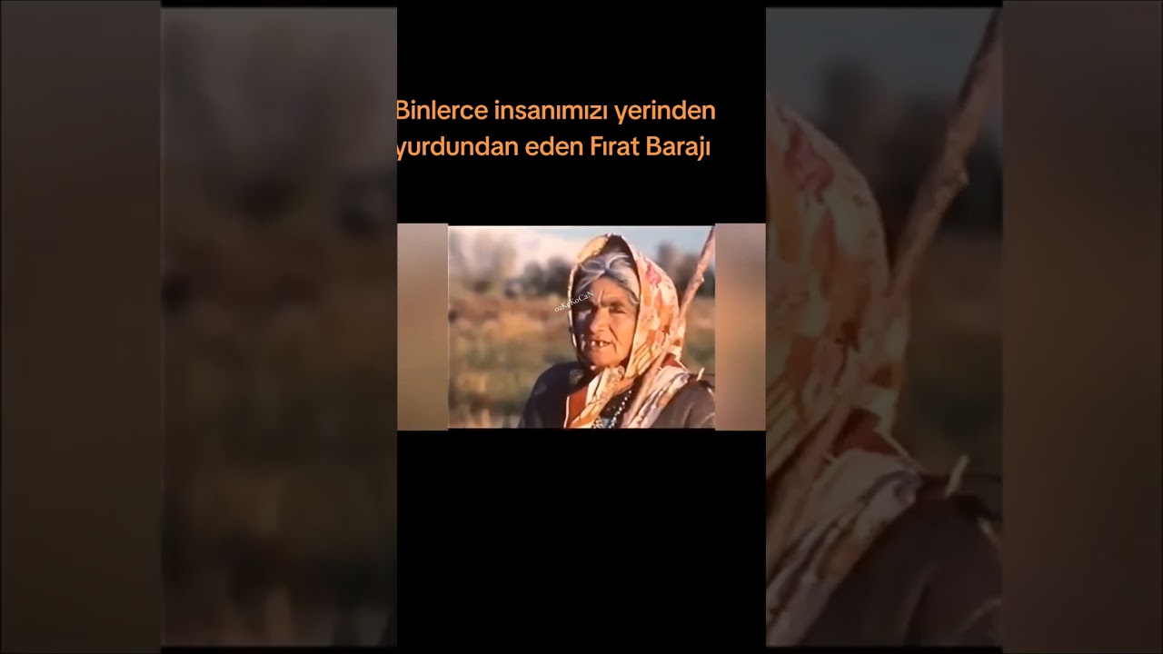 Binlerce insanımızı yerinden yurdundan eden Fırat Barajı 
