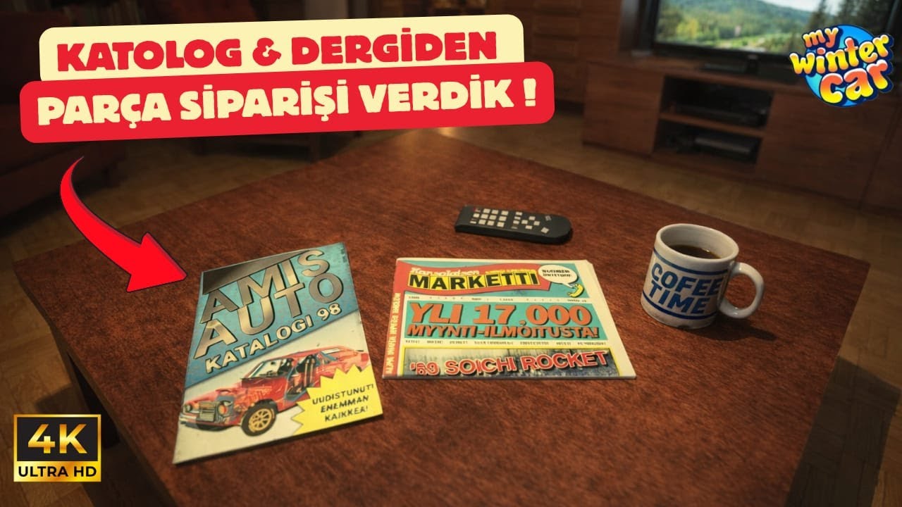 My Winter Car | Araç İçin Yedek Parça Siparişi! #8