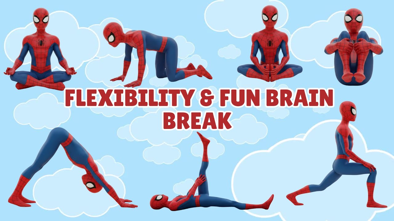 Spider-Man Yoga for Kids | Flexibility & Fun Brain Break