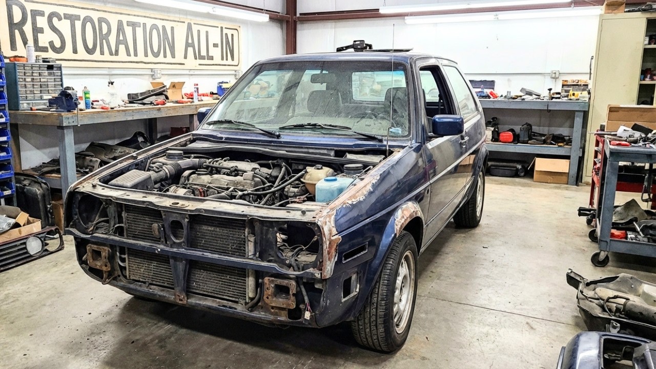 Restoring a Forgotten 1989 Volkswagen Golf | Complete Metal Work & Engine Rebuild #asmrrestoration