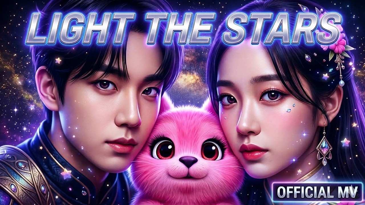 LIGHT THE STARS 🌌✨ | K-POP Official Music Video 2026 | Космическое приключение