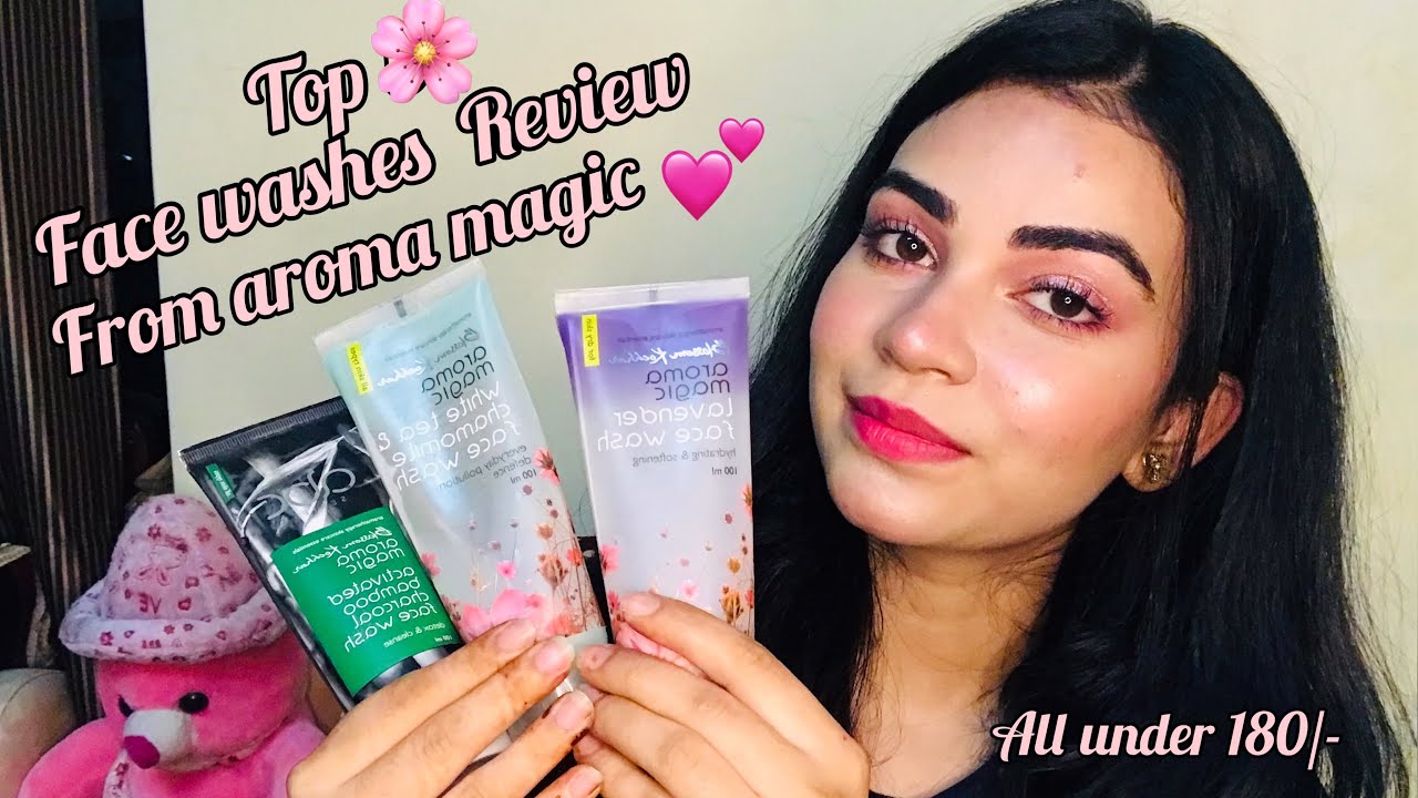 Best face washes from aroma magic range suits all skin types 😍 super gentle 👌🏻/ Kaur Beauty Param