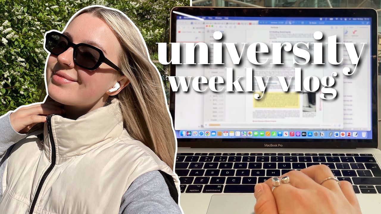 a realistic week in my life at uni (during exams) | study with me vlog!