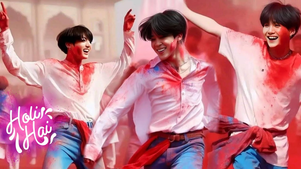 Специальный выпуск BTS к празднику Холи // Часть 5 #холи