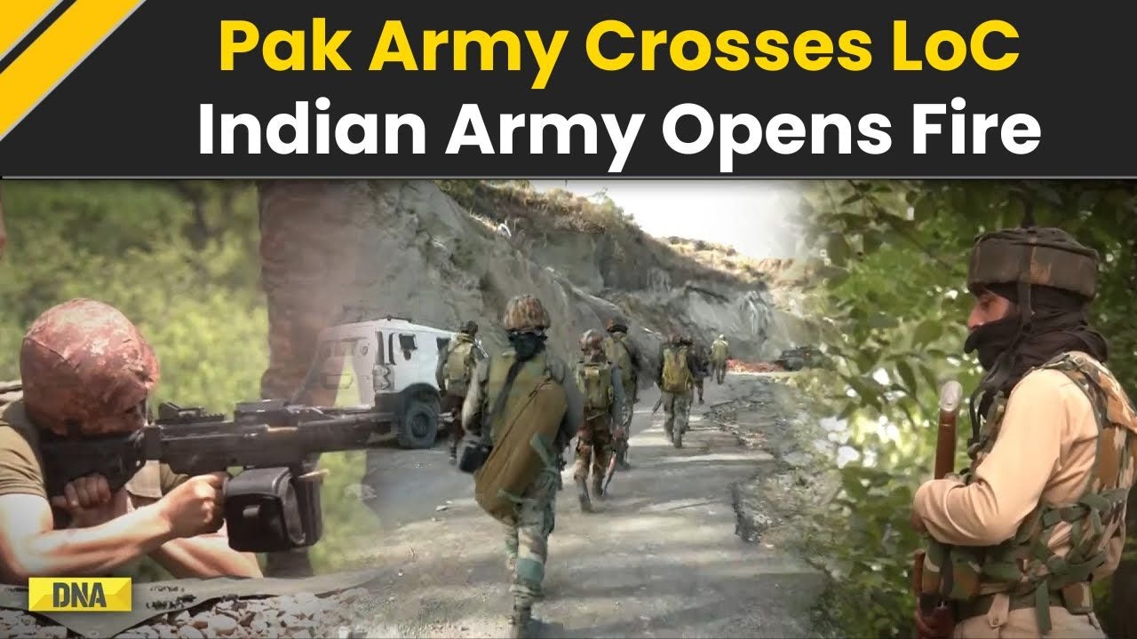 Pakistan Army Violates Ceasefire, Crosses Into J&K’s Poonch, Indian Army Retaliates | Breaking News