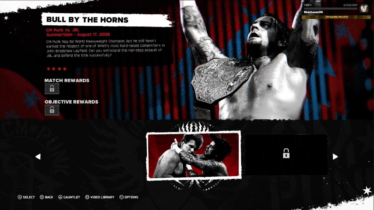 WWE 2k26 SHOWCASE Part 01 Bull by the horns