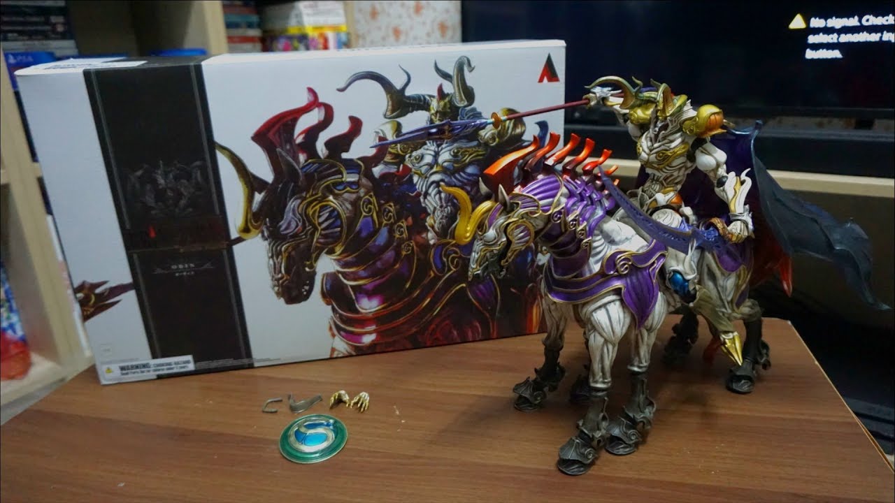 Final Fantasy Odin Summon Creature (Bring Arts Action Figure) - Unboxing