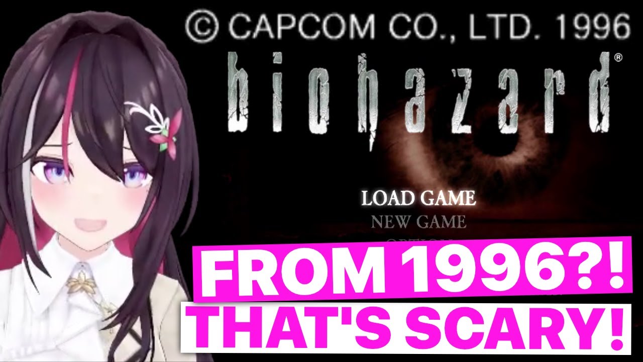 Everything In Resident Evil 1 Scares AZKi, Even The Release Date (Hololive) [Eng Subs]