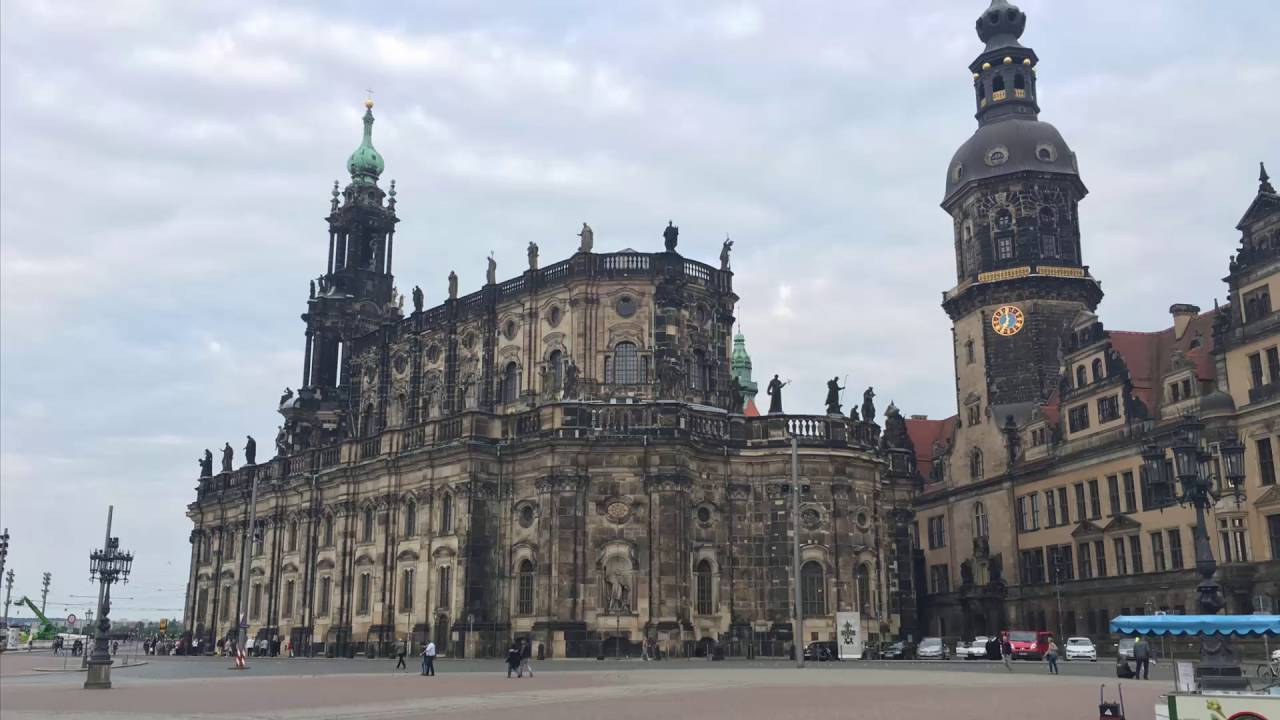 Die Schlosskirche in Dresden