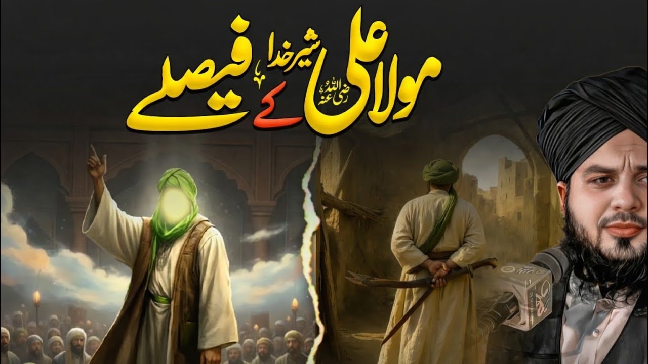 Hazrat Ali Ke Faisle Aur Danayi | Mola Ali Ki Zahanat Ka Waqia | Peer Ajmal Raza Qadri Bayan 2026