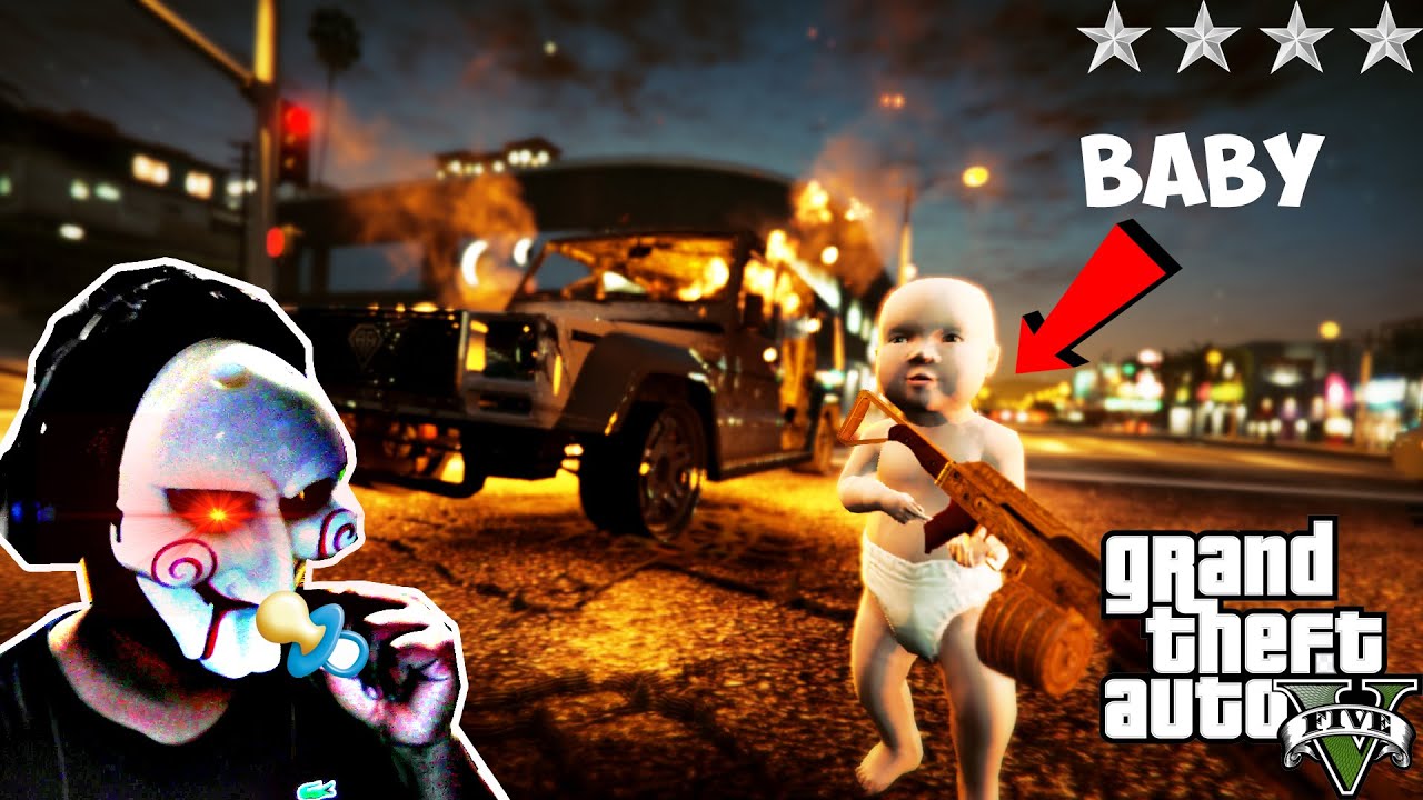 GTA 5 This Baby Mod is Very Funny