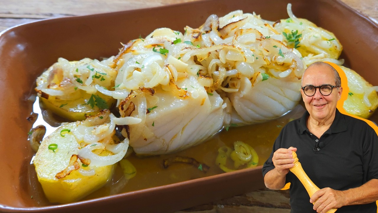 Nunca mais fa&ccedil;a Bacalhau seco! O segredo dos Portugueses para o Lagareiro perfeito.