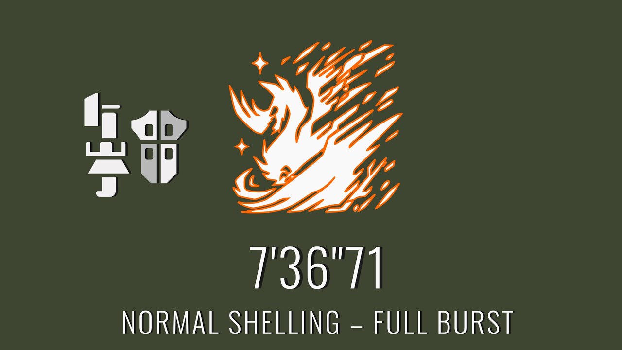MHW: Iceborne – Arch Tempered Velkhana | Gunlance Normal Lvl. 7 [Full Burst] – 7'36