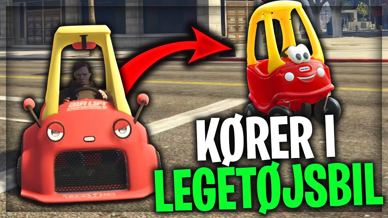 KØRER I LEGETØJSBIL! - DANSK GTA 5 RP FIVEM