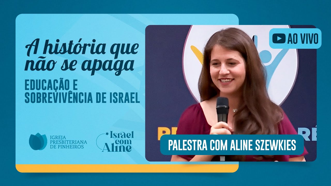 A HISTÓRIA DE ISRAEL | Palestra com Aline Szewkies - Israel com a Aline | IPP TV