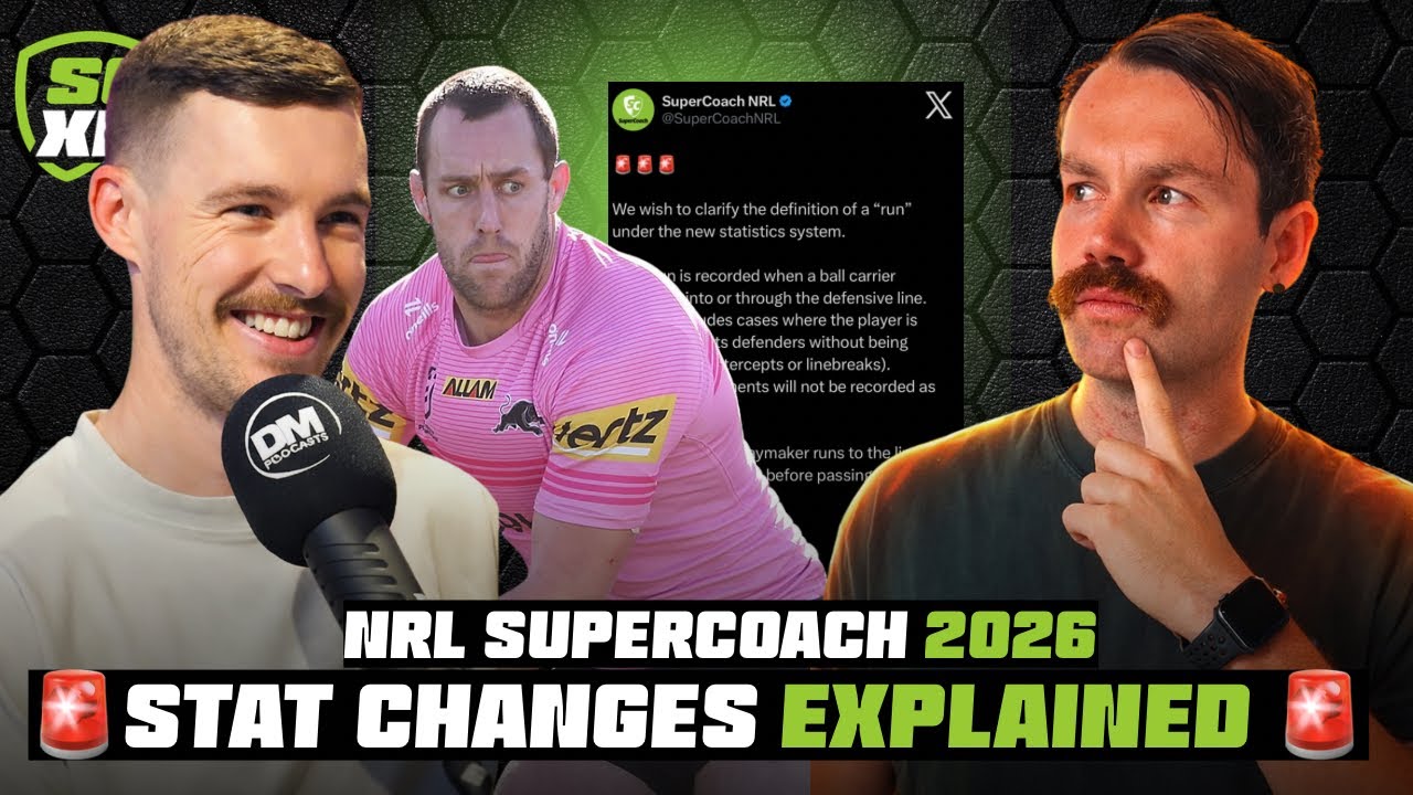 NRL SuperCoach 2026: Объяснение изменений статистики (Огромное влияние!)💥