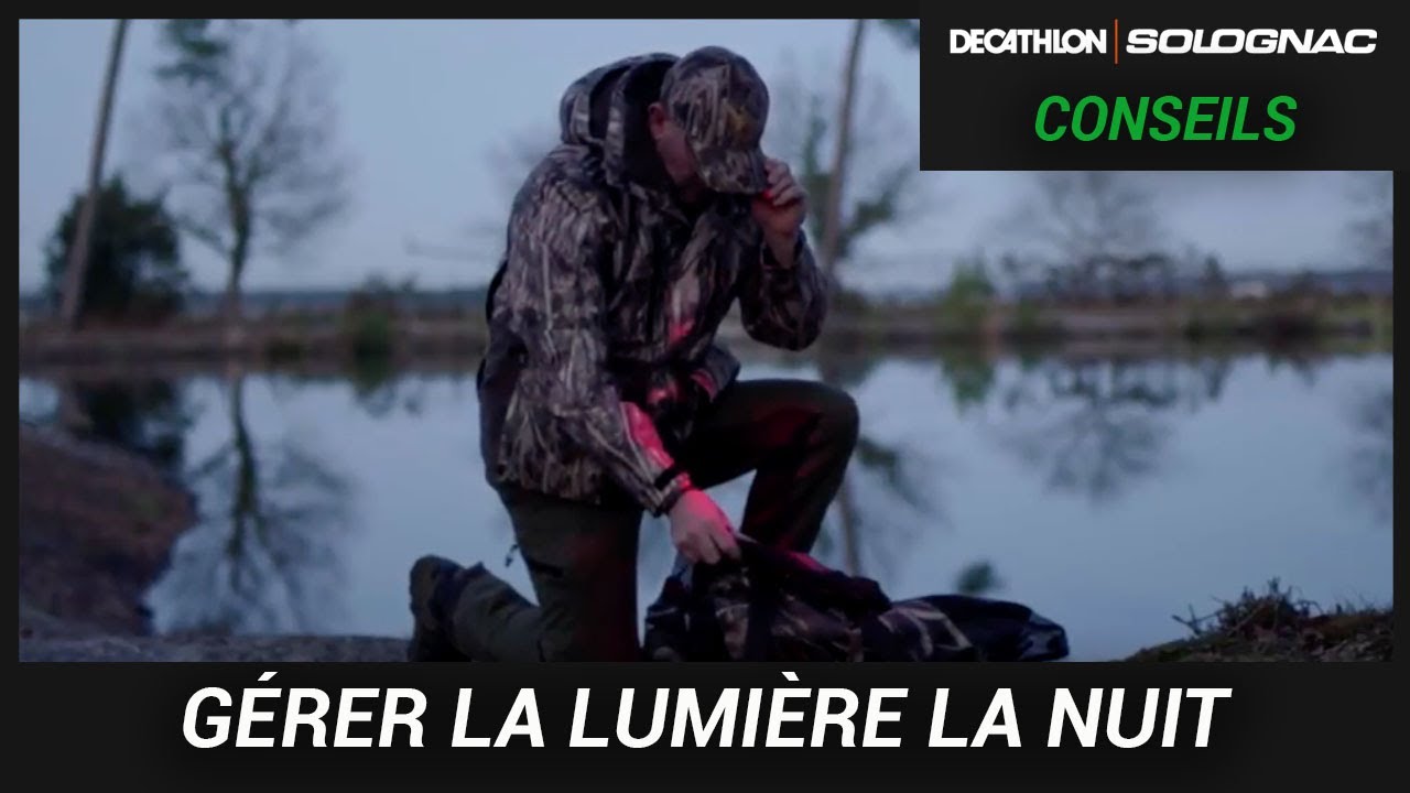GÉRER LA LUMIÈRE LA NUIT À LA CHASSE DU GIBIER D'EAU