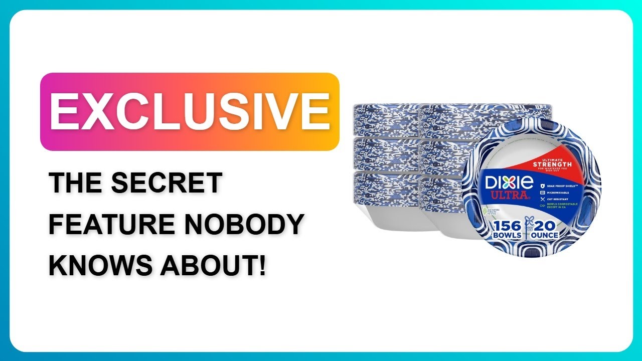 REVIEW (2026): Dixie Ultra Large Paper Bowls | THE SECRET FEATURE NOBODY KNOWS ABOUT!