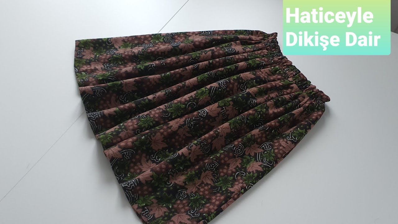 Etek Dikimi#dikiş #etekdikimi #sewing #pazenetekdikimi