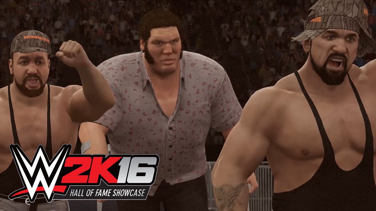 BUSHWACKERS vs NATURAL DISASTERS (WWE 2K16 Hall of Fame DLC Part 6)