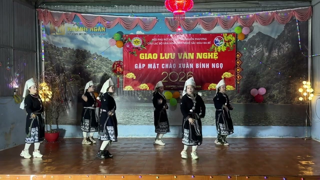 Múa “HOA NÚI”_PN thôn Nà Săm, xã Chợ Rã, tỉnh Thái Nguyên