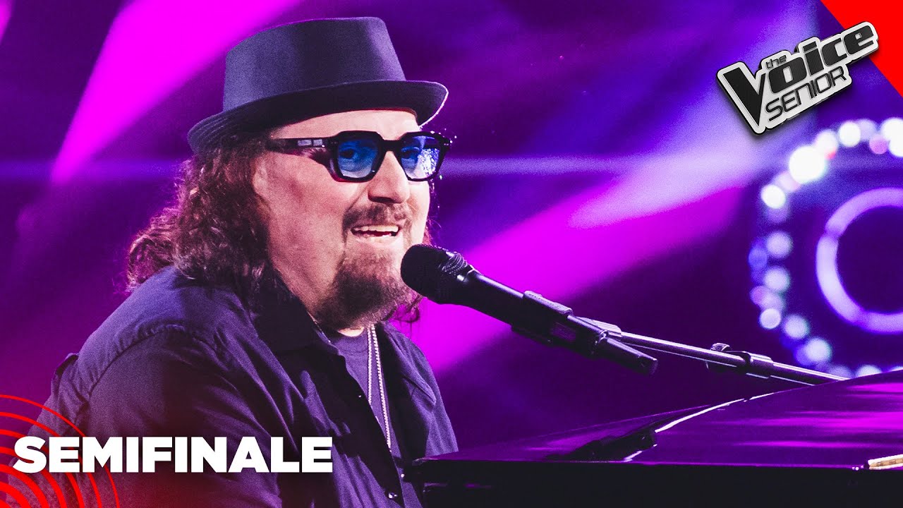 Danilo canta &ldquo;Cosa Rester&agrave; Degli Anni 80&rdquo; di Raf | The Voice Senior 4 | Semifinale