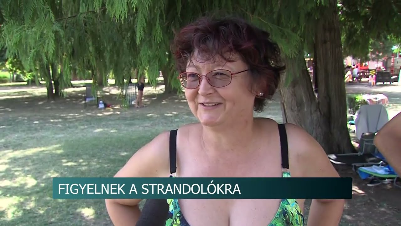 Strandolás - Fadd-Domboriban ügyelnek a biztonságra