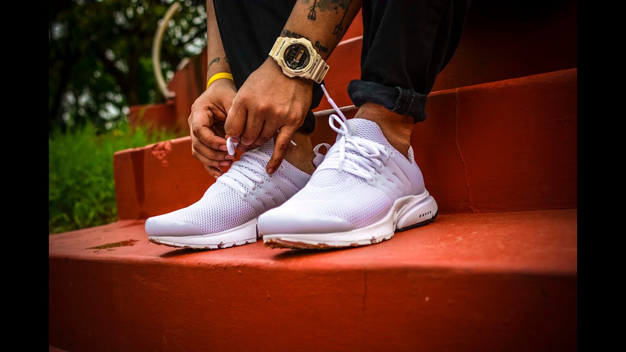 Nike Air Presto Triple White - Unboxing and On Feet Review