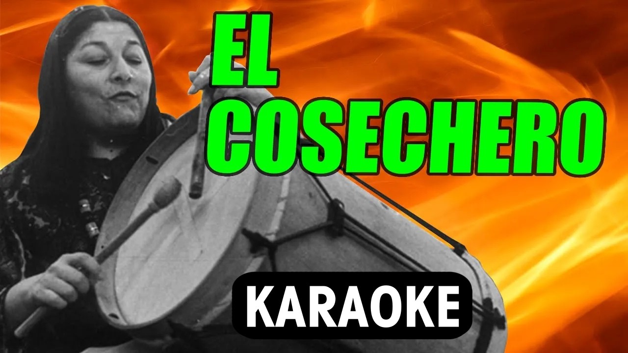 EL COSECHERO Mercedes Sosa / Karaoke con letra