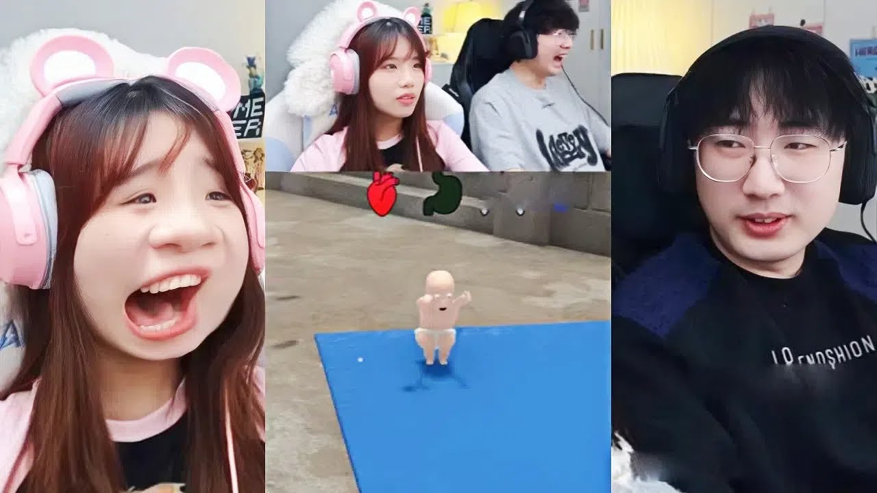 GAMER  Best Couple Gaming 周周与庄庄 （谁是你爸爸）Collect#vocal  Mobile Games   Computer Games#games #funny #游戏