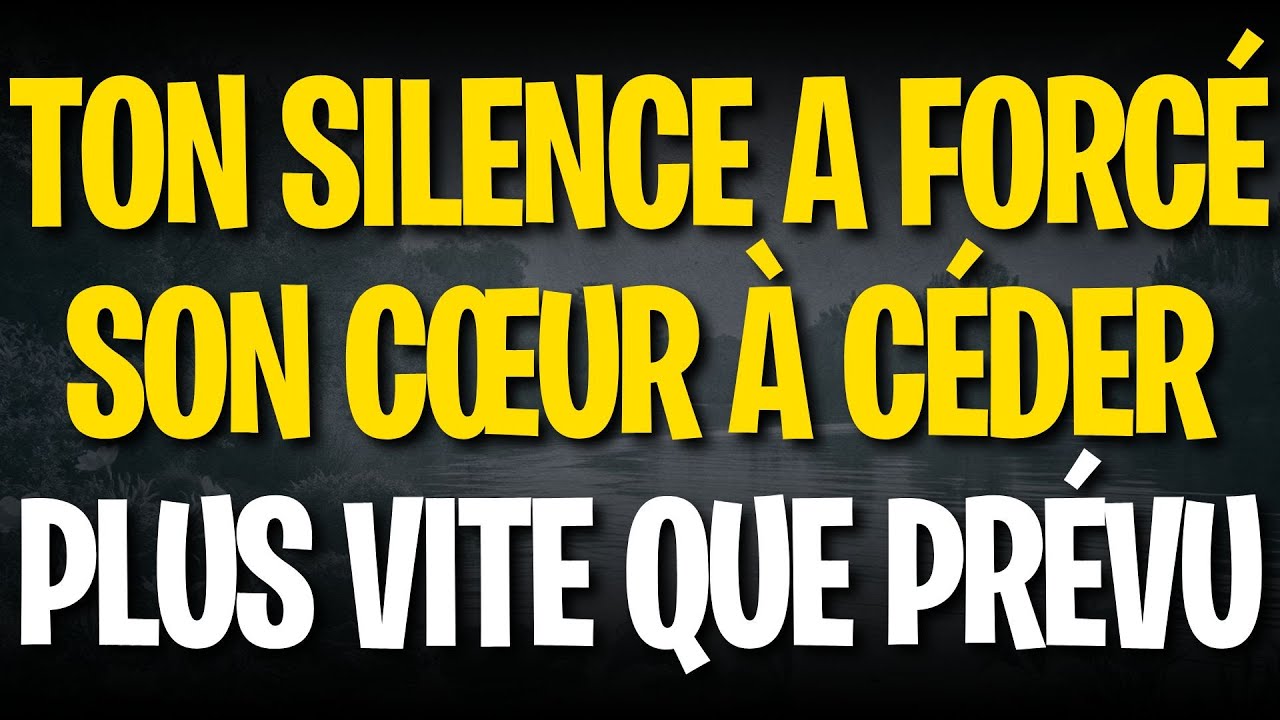 Ton silence a forcé son cœur à céder plus vite que prévu