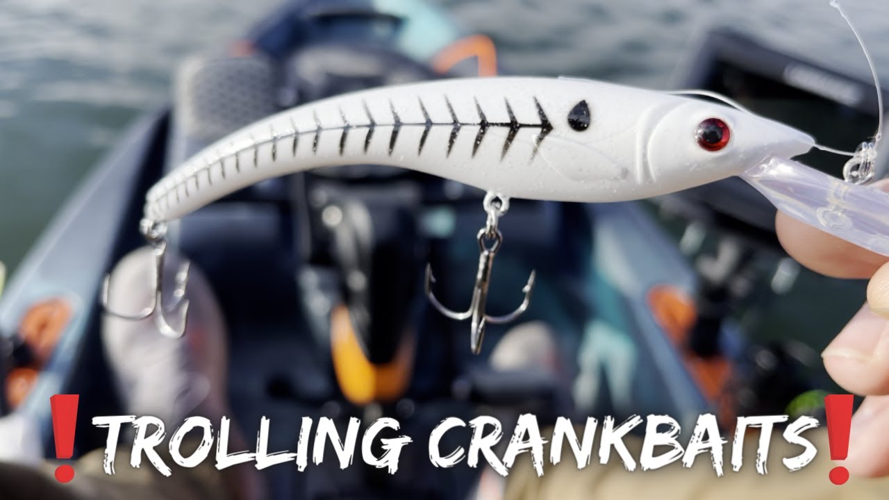 HOW TO TROLL CRANKBAITS!!! - (Kayak Fishing)