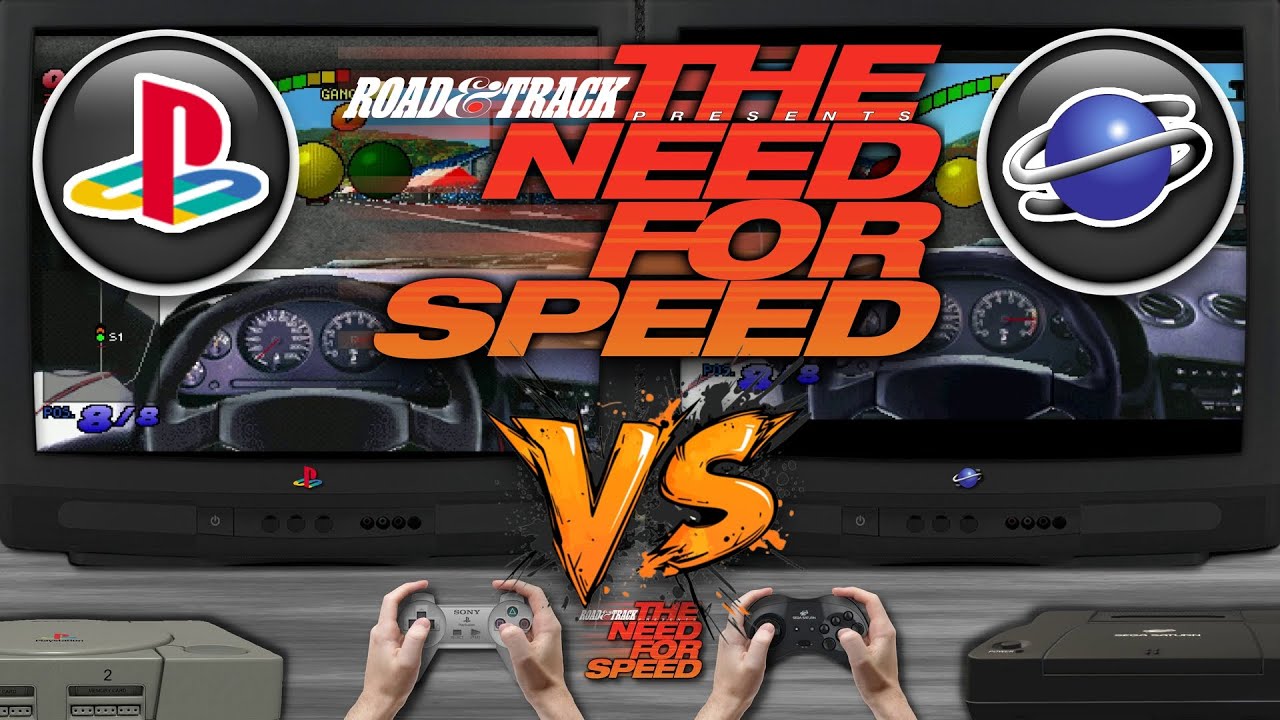 The Need for Speed 🎮 Sony PlayStation vs Sega Saturn | Side-by-Side Comparison
